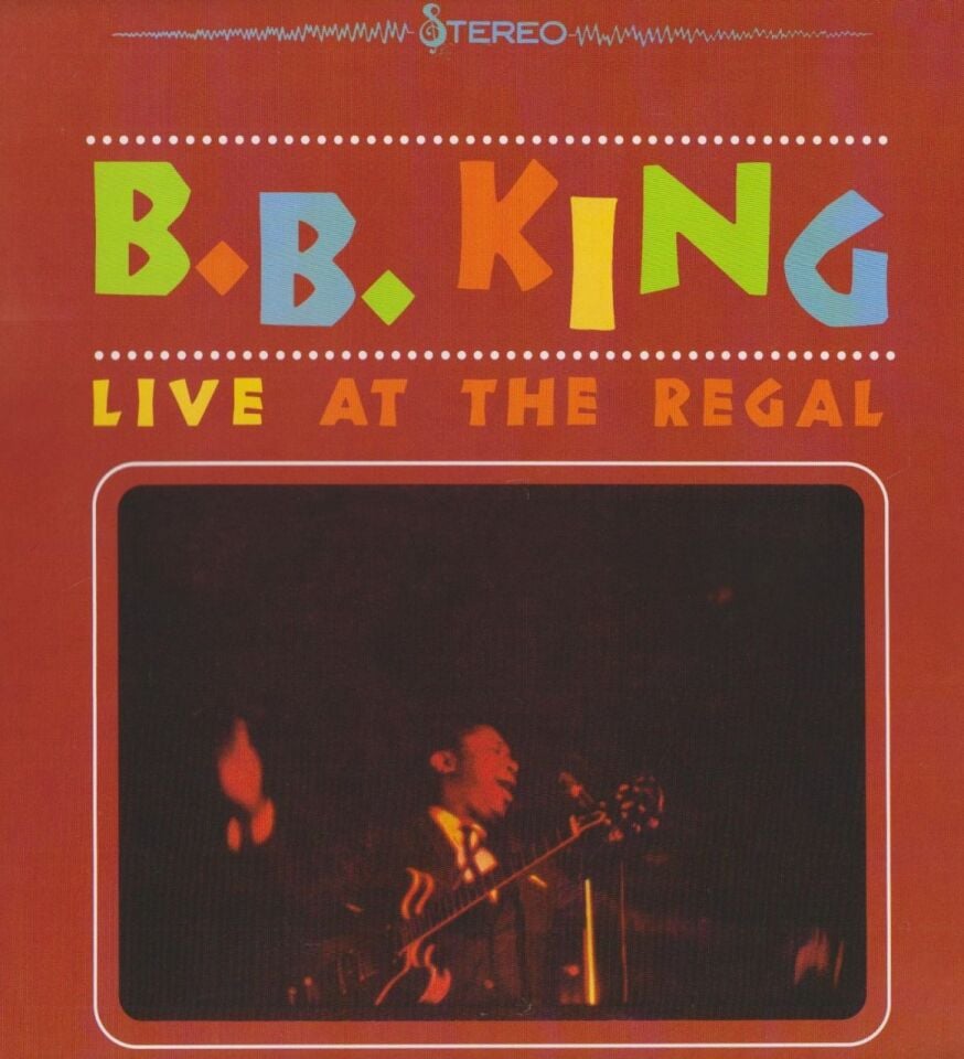 B.B. KING - LIVE AT THE REGAL Plak LP