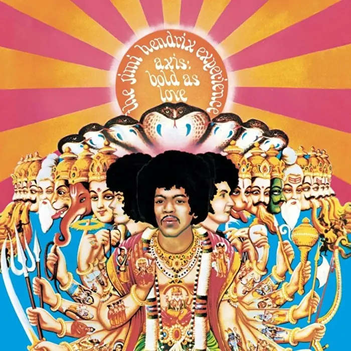 JIMI HENDRIX, THE EXPERIENCE - AXIS: BOLD AS LOVE PLAK LP