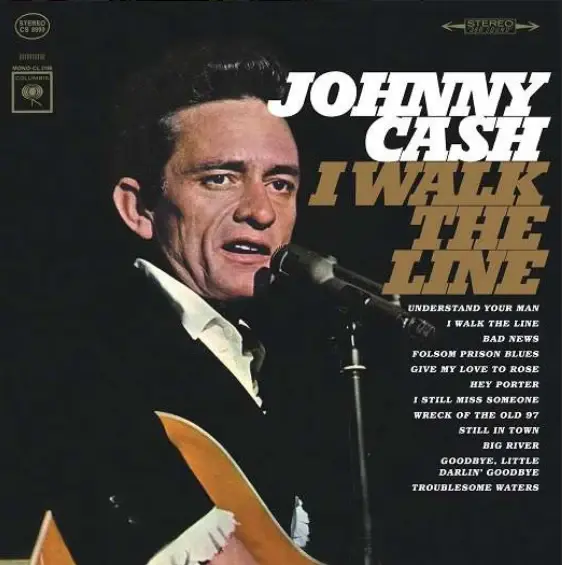 JOHNNY CASH - I WALK THE LINE PLAK LP