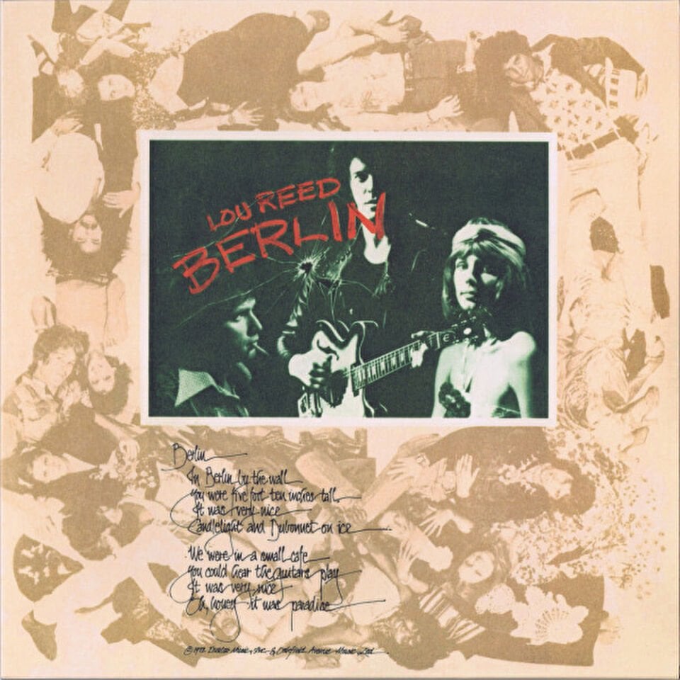 LOU REED - BERLIN PLAK LP