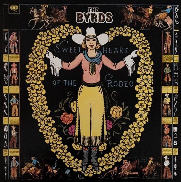 THE BYRDS - SWEETHEART OF THE RODEO PLAK LP