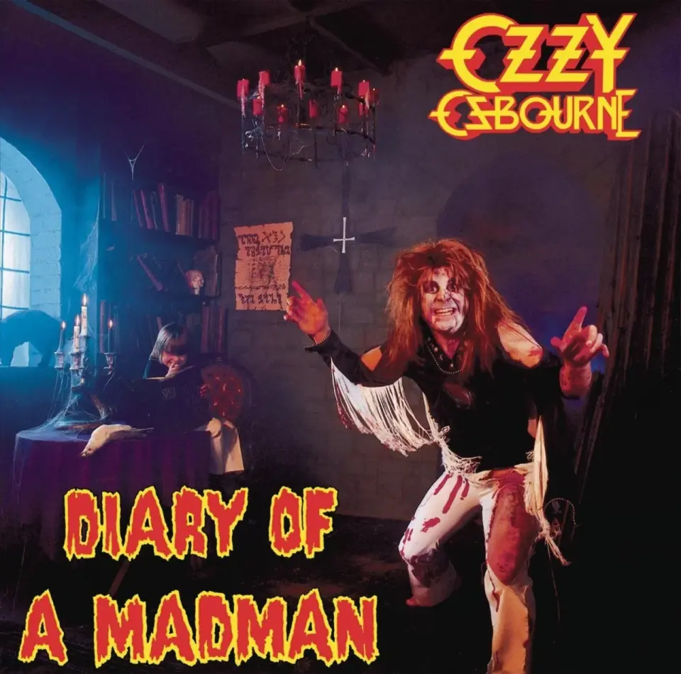 OZZY OSBOURNE - DIARY OF A MADMAN PLAK LP