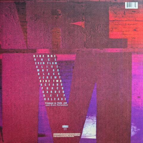 Pearl Jam - Ten - Plak
