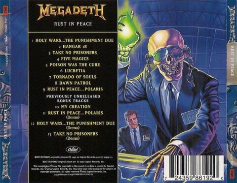 Megadeth - Rust In Peace (Remastered) - CD