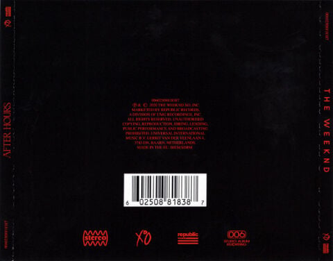 The Weeknd - After Hours - CD