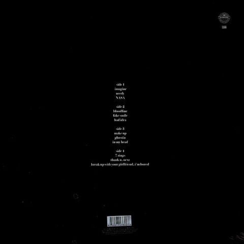 Ariana Grande - Thank U, Next - Plak