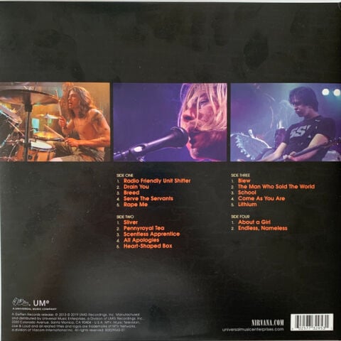 Nirvana - Live And Loud - Plak
