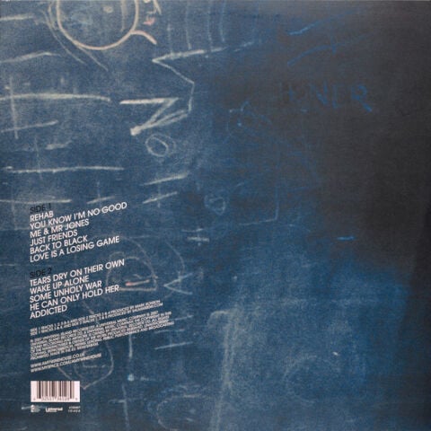 Amy Winehouse - Back To Black - Plak