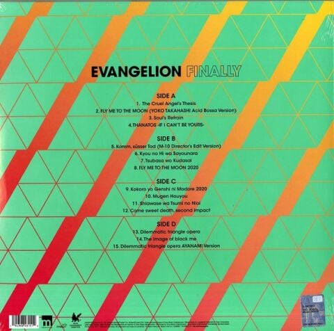 Yoko Takahashi / Megumi Hayashibara - Evangelion Finally (Pink Splatter Vinyl) - Plak