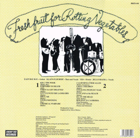Dead Kennedys - Fresh Fruit For Rotting Vegetables - Plak