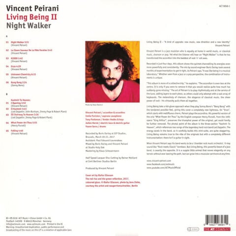 Vincent Peirani – Living Being II - Night Walker