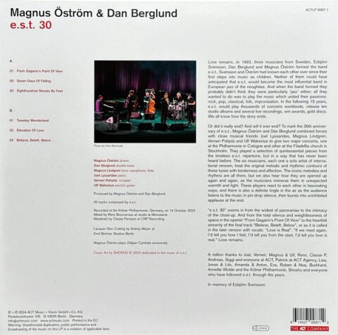 Magnus Öström, Dan Berglund – e.s.t. 30