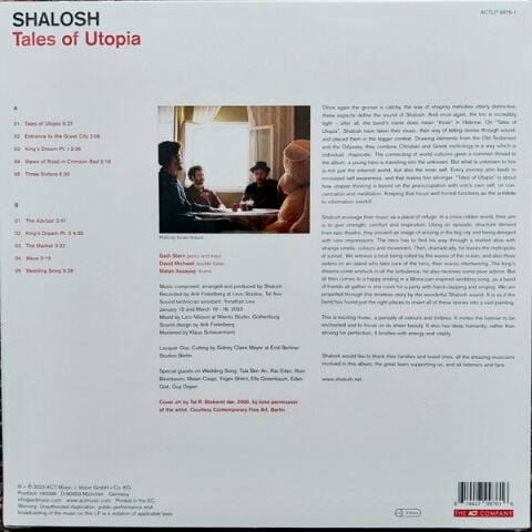 Shalosh – Tales of Utopia - Plak