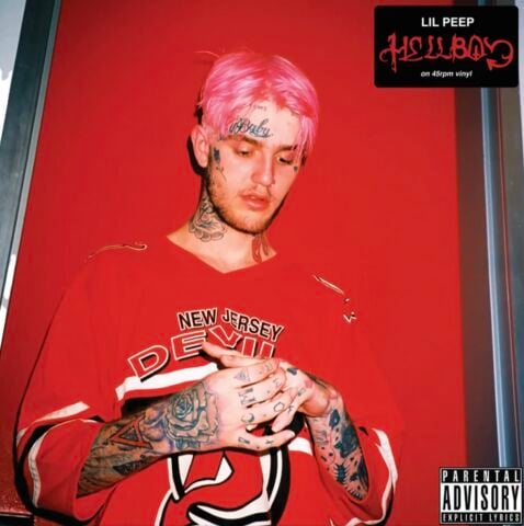 Lil Peep – Hellboy (Fire Red Flames Vinyl) - Plak