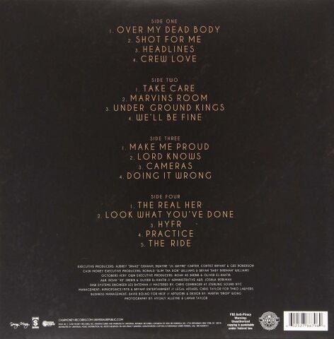Drake – Take Care - Plak