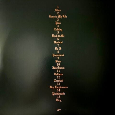 ¥$, Kanye West, Ty Dolla $ign – Vultures 1 (Brown Marble Vinyl) - Plak